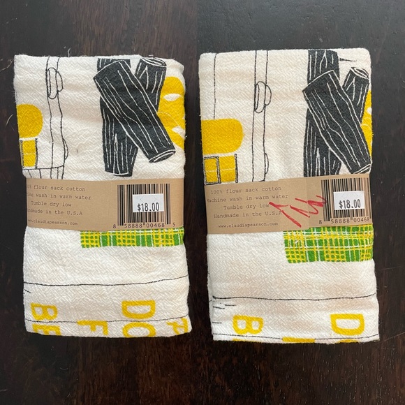 Flour sack dish towels - Picture 2 of 3